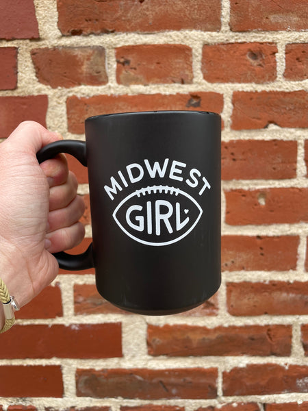 Midwest Girl Football Mug