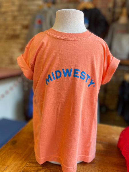 Midwesty® Tee in Melon for Youth