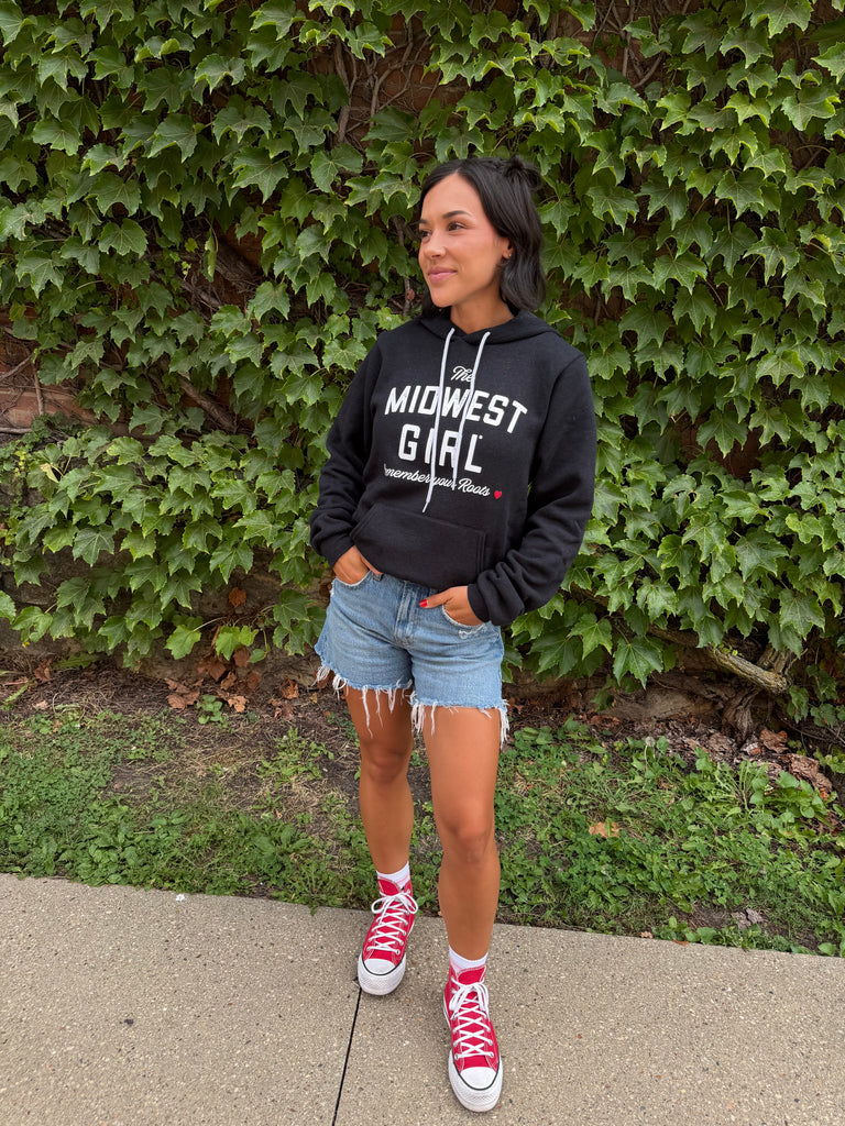 Jackson Street Hoodie in Charcoal