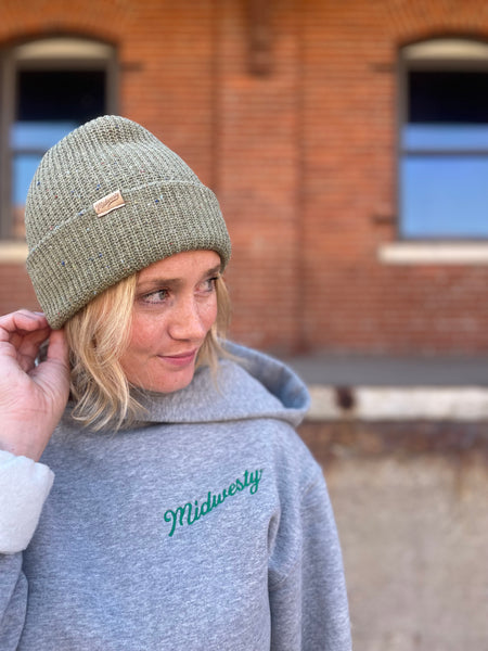 Midwesty Beanie in Olive