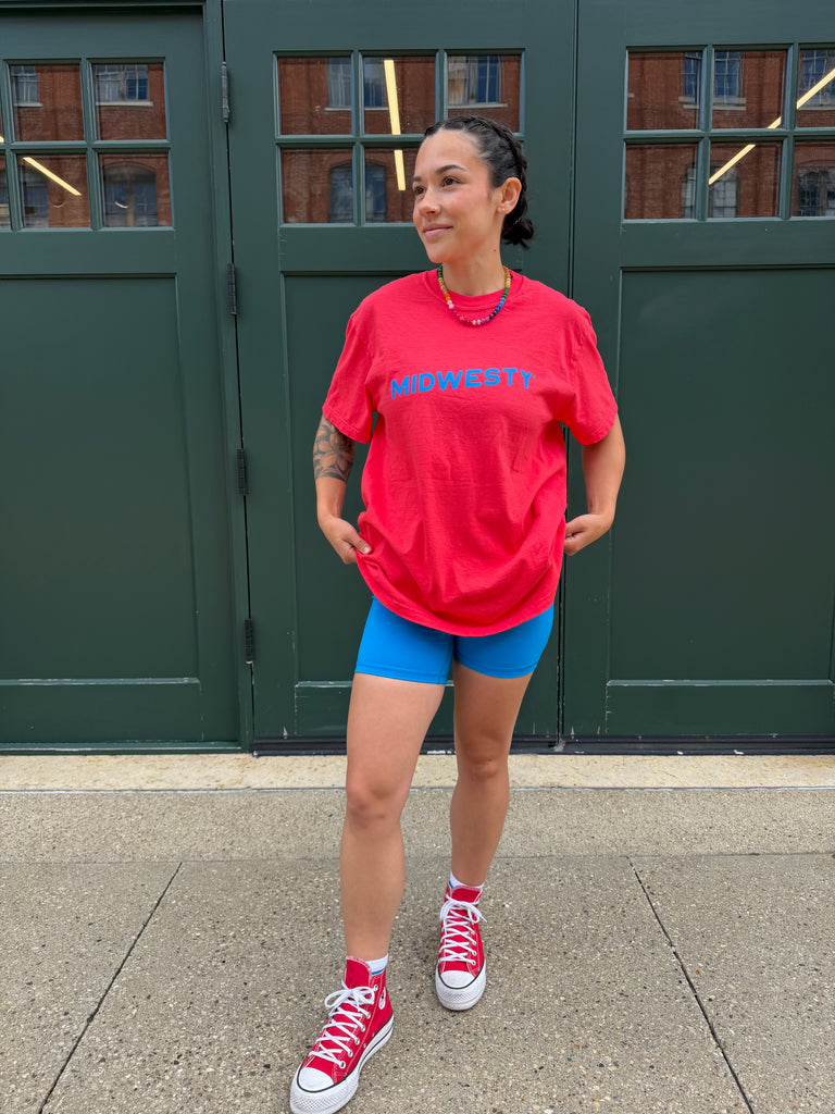 Midwesty Tee in Paprika