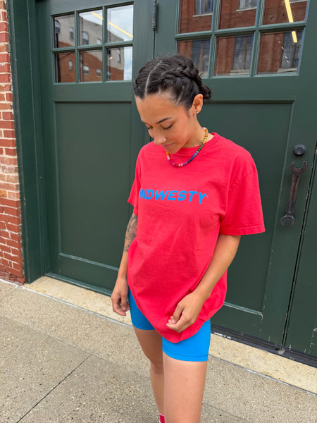 Midwesty Tee in Paprika