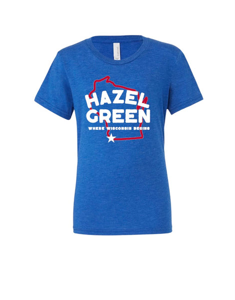Hazel Green Tee in Royal (Pre Order)