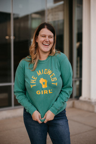 Wisconsin Long Sleeve in Green