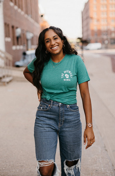 Wisconsin Tee in Green