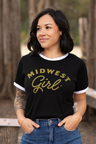 The Midwest Girl Ringer Tee