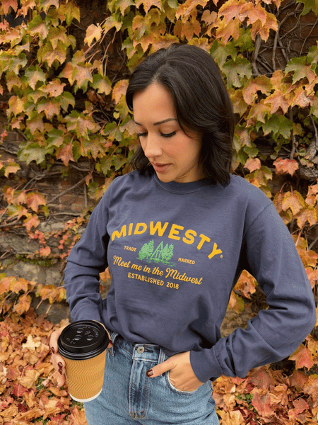Midwesty® Long Sleeve in Navy