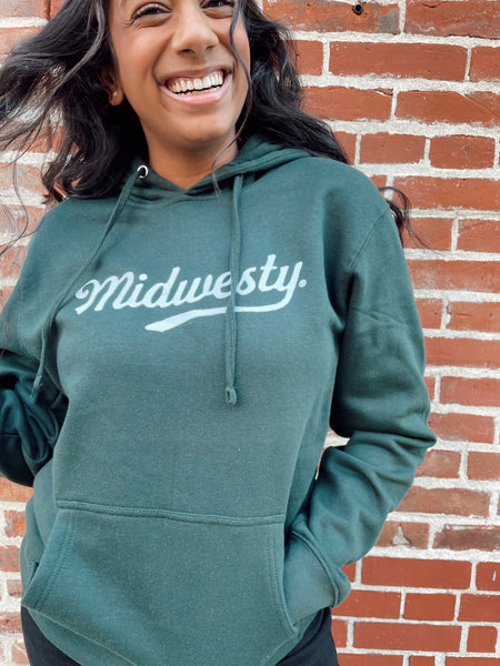 Midwesty Hoodie in Forest (FINAL SALE)