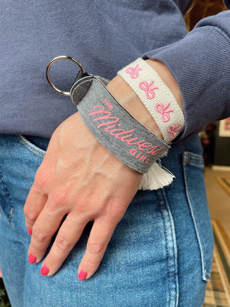The Midwest Girl Key Wrist Strap