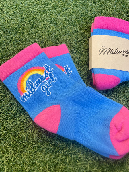Rainbow Socks for Youth