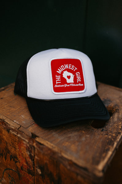Wisconsin Patch Trucker Hat
