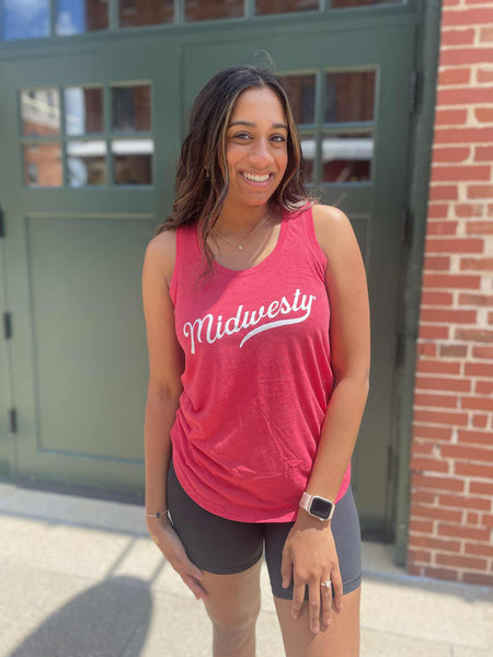 Midwesty Racer Back in Red