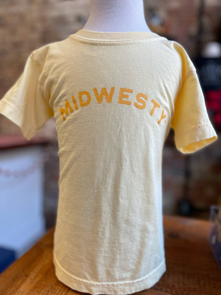 Midwesty Tee in Butter for Youth