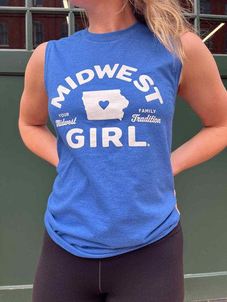 Midwest Girl Iowa Muscle Tank