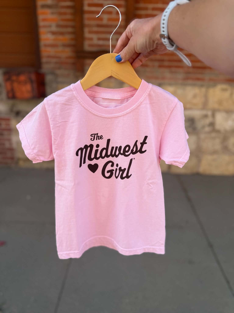 Midwest Girl Tee in Blossom for Kids