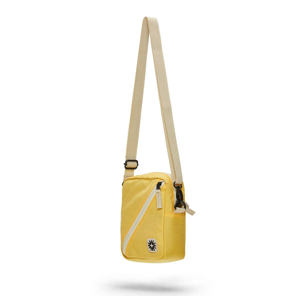 Mini Messenger Bag in Lemon
