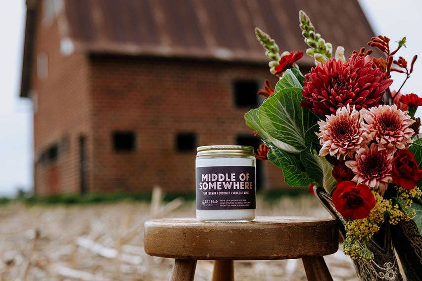 Middle Of Somewhere Candle: 8 oz Candle