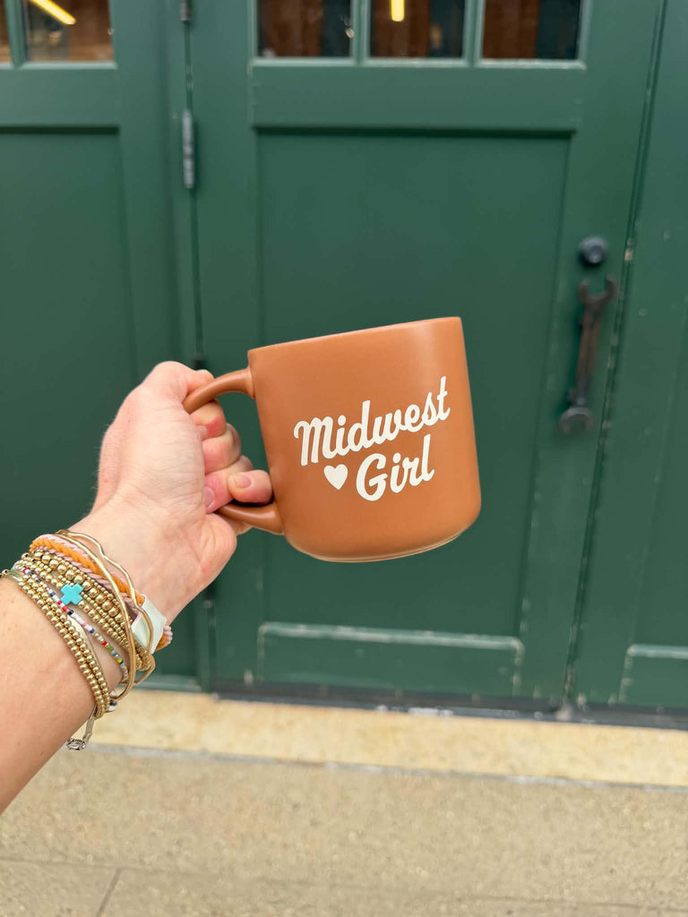 Midwest Girl Mug in Caramel