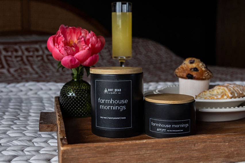 Farmhouse Mornings Candle: 6 oz
