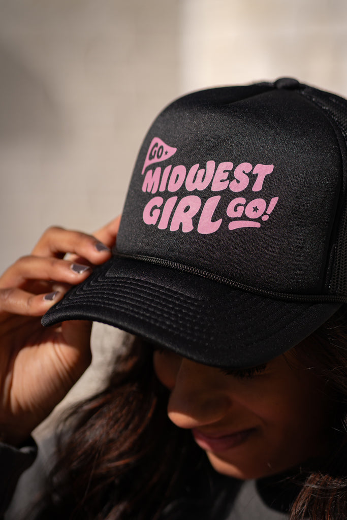 Go Midwest Girl Go Trucker Hat