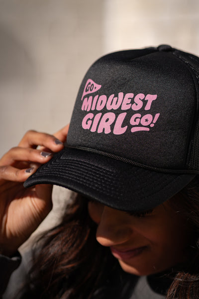 Go Midwest Girl Go Trucker Hat (FINAL SALE)