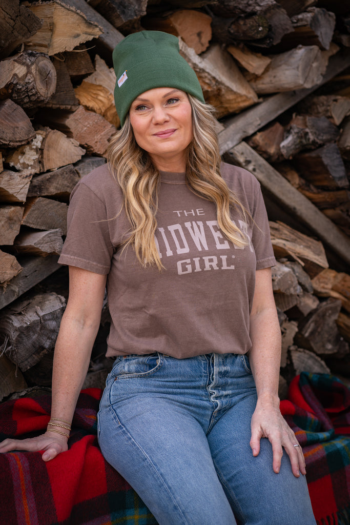 Midwest Girl Tee in Espresso