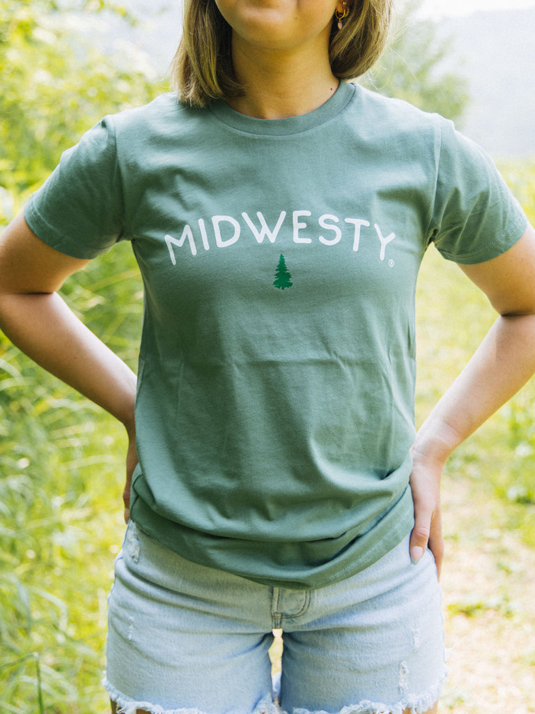 Midwesty® Tee in Sage