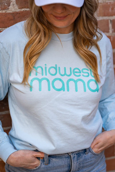 Midwest Mama Long Sleeve in Chambray