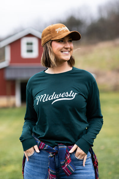 Midwesty® Long Sleeve in Pine (FINAL SALE)