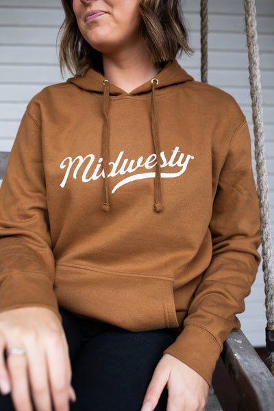 Midwesty® Hoodie in Duck Brown