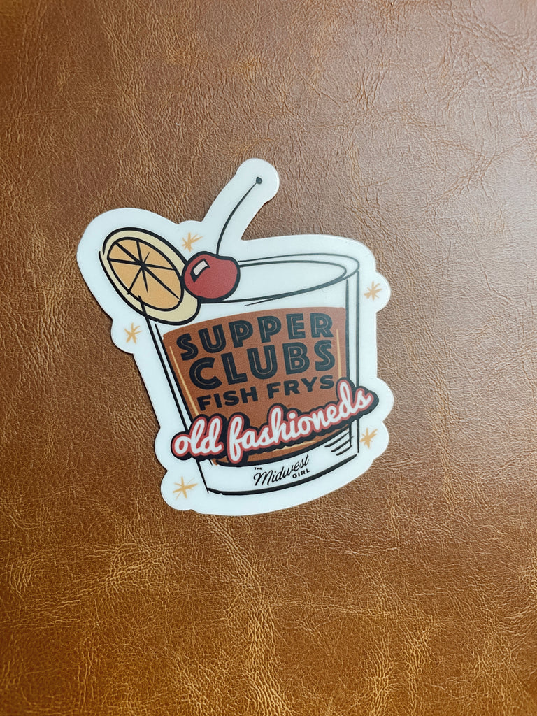 New Friday Old Fashioned Sticker